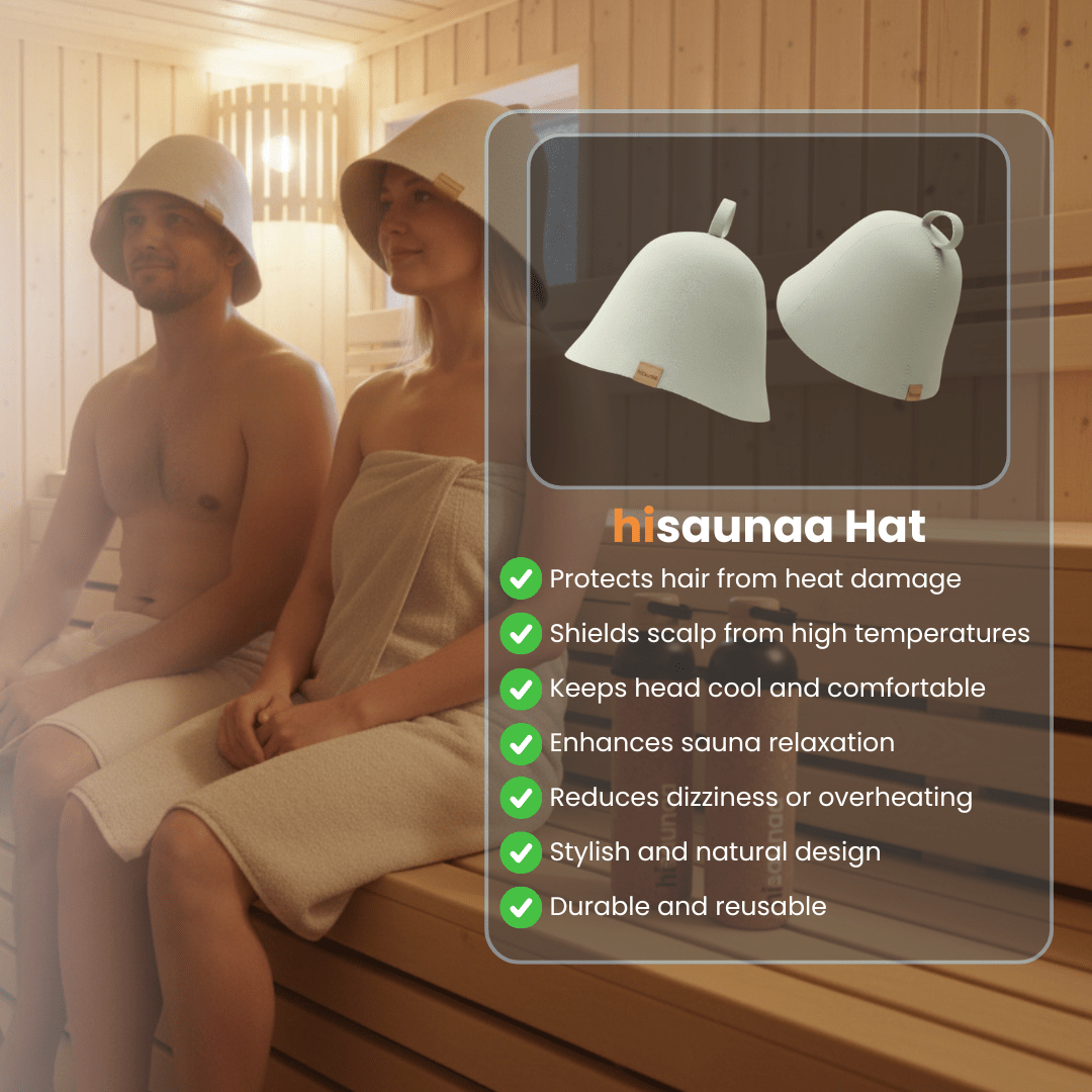 HeatGuard Sauna Hat™ - hisaunaa